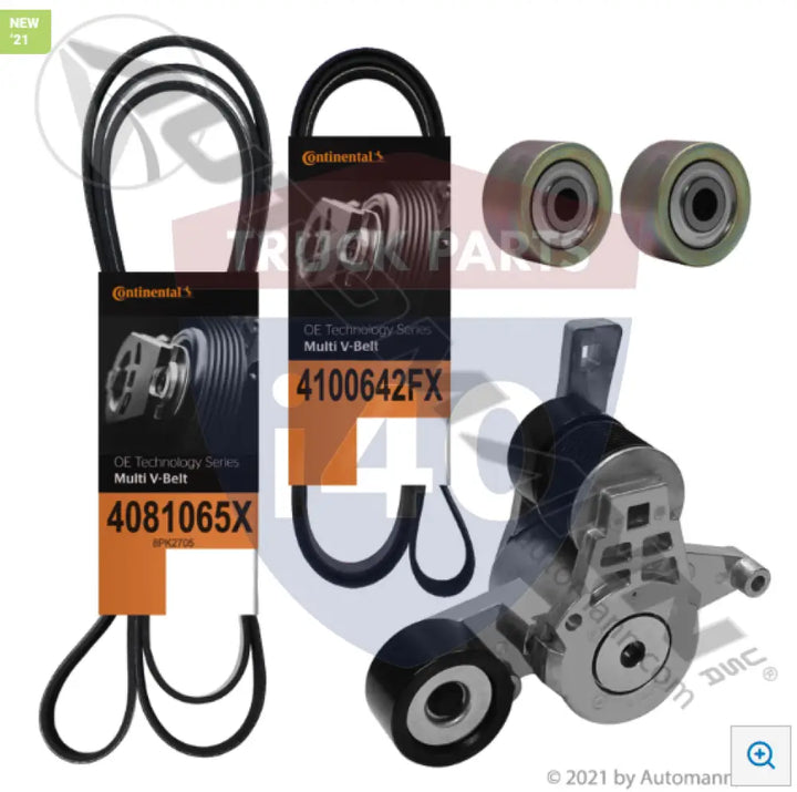 Continental 816.K49603E Drive Belt and Tensioner Kit - Tensioner Assemblies