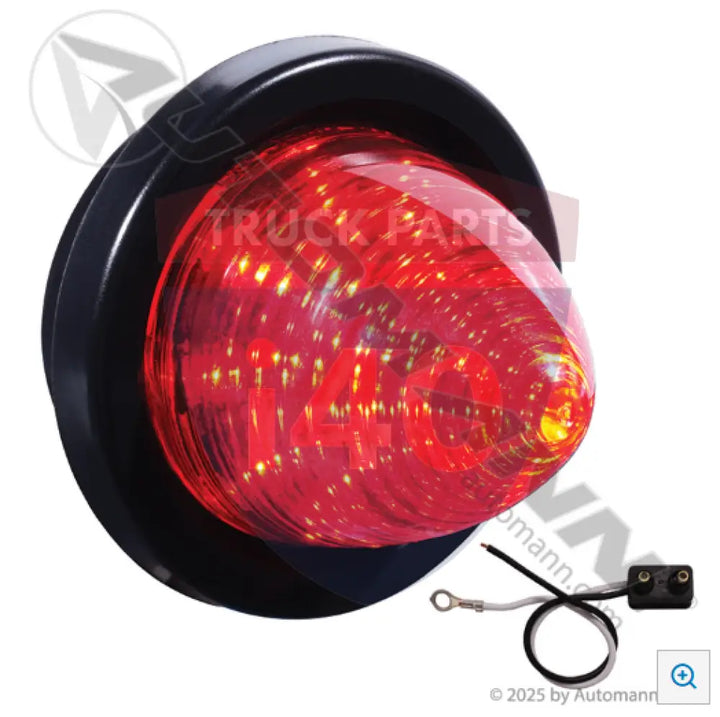 Automann 571.LD13R13-K Marker Beehive Kit LED 2-1/2in Red - Marker Beehive Kit LED 2-1/2in Red