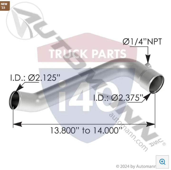 25132250 Radiator Pipe For Mack - Radiator