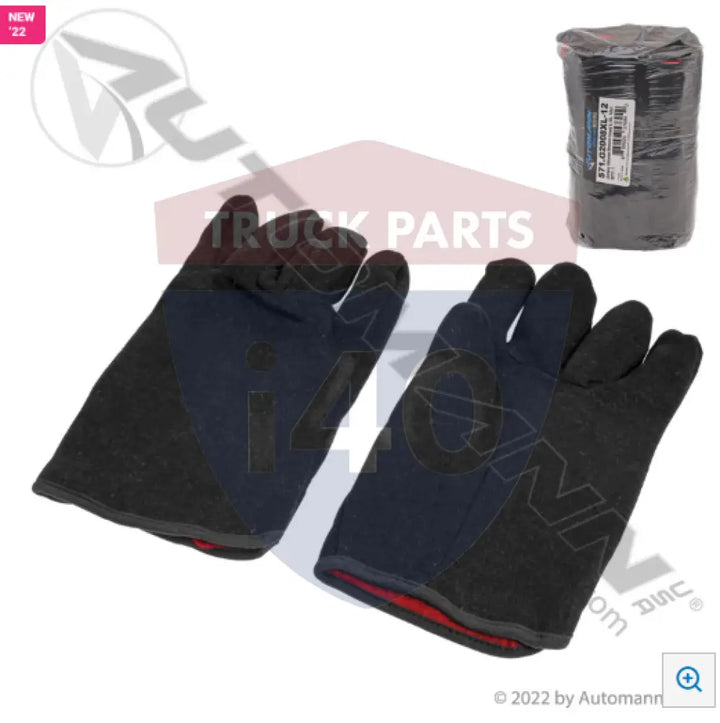 Automann 571.G2008XL-12 Jersey Gloves Lined Slip-On L-XL 12ct - Safety