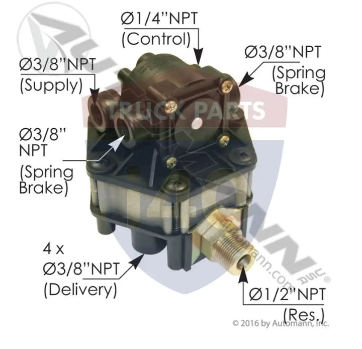 Automann 170.KN28601 FF2 Type Full Function Valve - Multifunction Valves