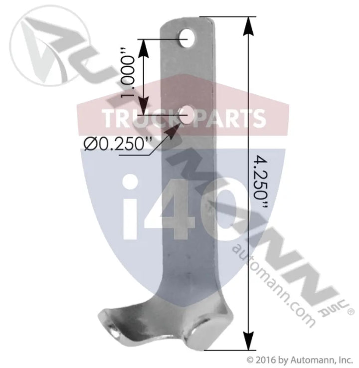 K147-85 Hood Clamp For Kenworth - Hood Clamp Kenworth