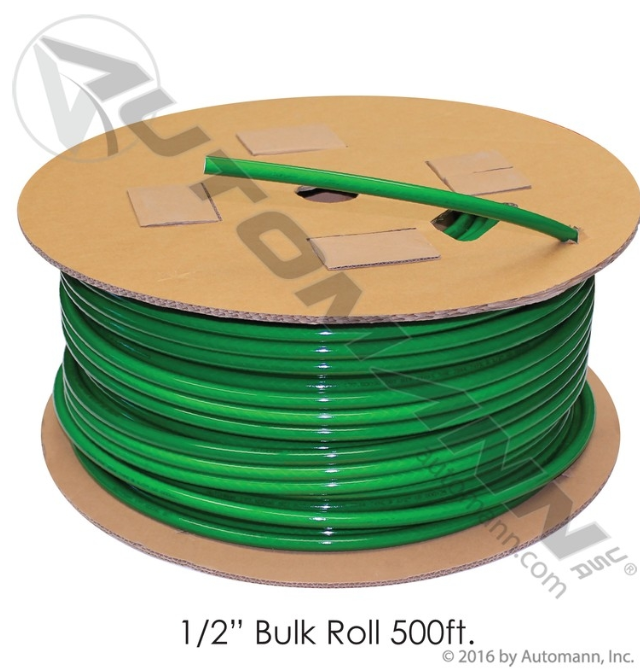 Automann 177.5009G Nylon Tubing 1/2in OD 500FT Green