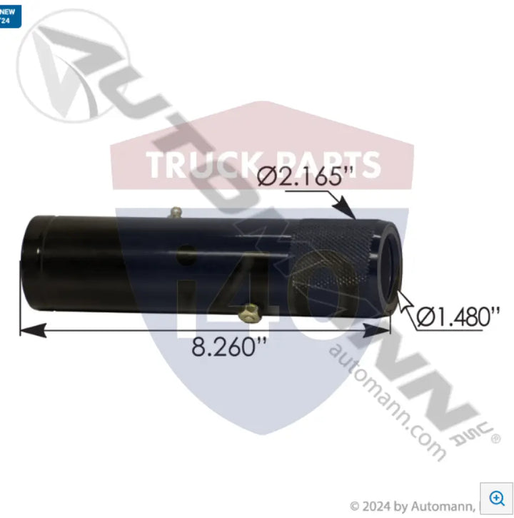 Automann 116.2505T-X2 Cam Tube Steel HD 2.165in INTRAAX - Camshaft Tubes