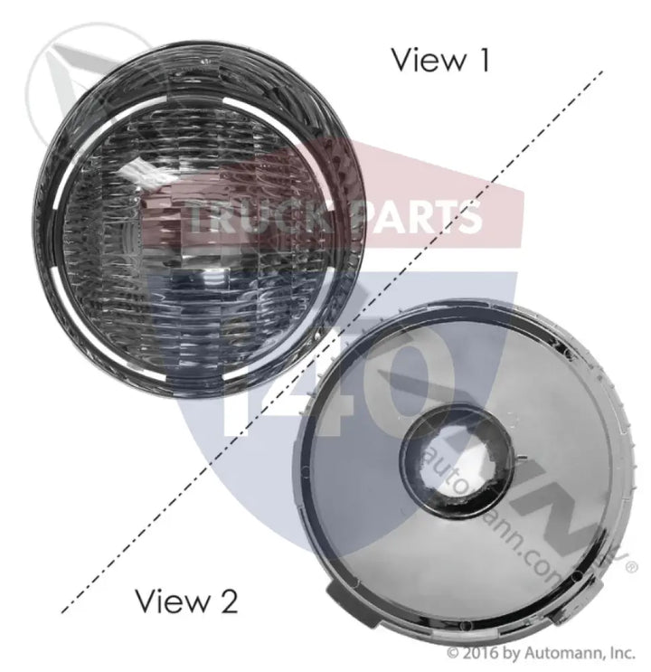 Automann 564.46005 Headlamp Assembly RH Freightliner - Headlamp Assembly RH Freightliner