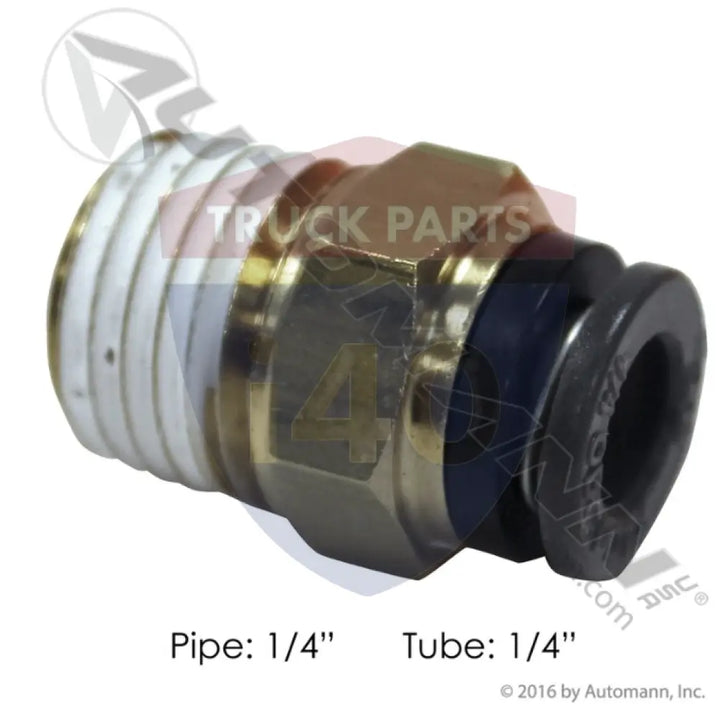 Automann 177.11684B PLC Male Connector 1/4 1/4in - Male Connectors-Composite