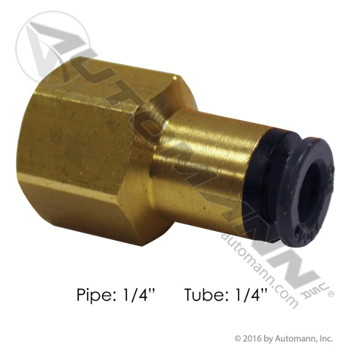 016103 PLC Female Connector 1/4 1/4in For Velvac