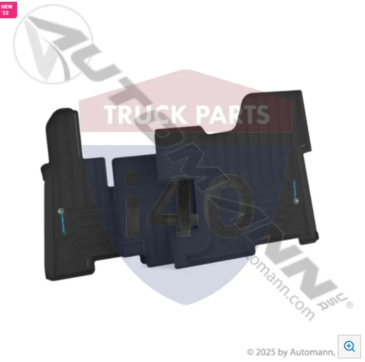 10002675 Floor Mat Set For Minimizer Molded - Floor Mat Set Peterbilt Molded