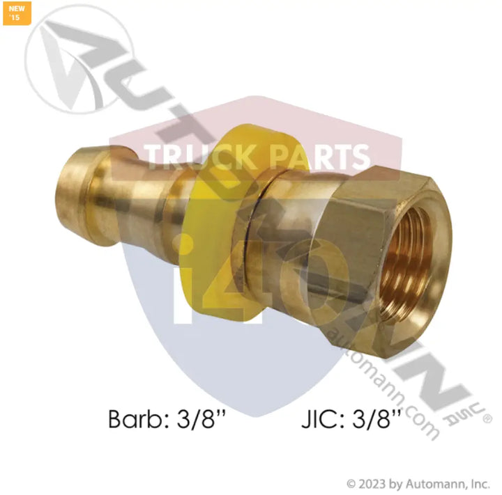 3068266B Push-On Fitting 3/8in JIC 3/8in Hose For Parker - Female JIC 37° Flare