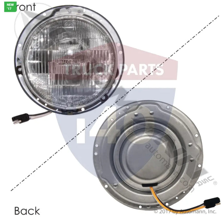 Automann 564.62033 Headlamp Assembly LH/RH Mack - Headlamp Assembly LH/RH Mack