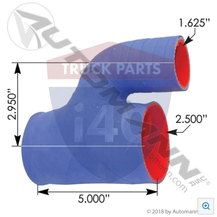 Automann 561.62745 Mack Lower Thermostat Hose - Mack