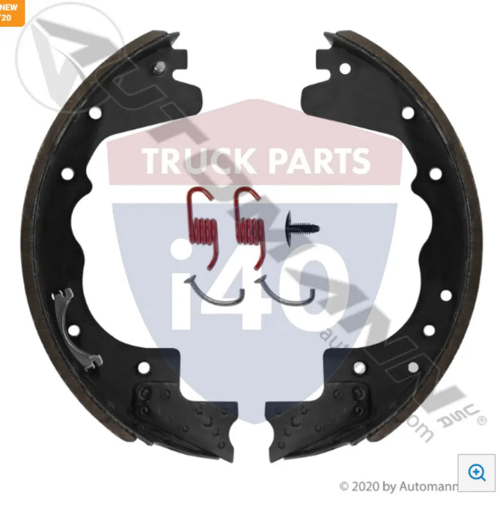 2509005C91 Emergency Brake Shoe Set 12inX3in For IHC - Emergency Brake Shoe Kits