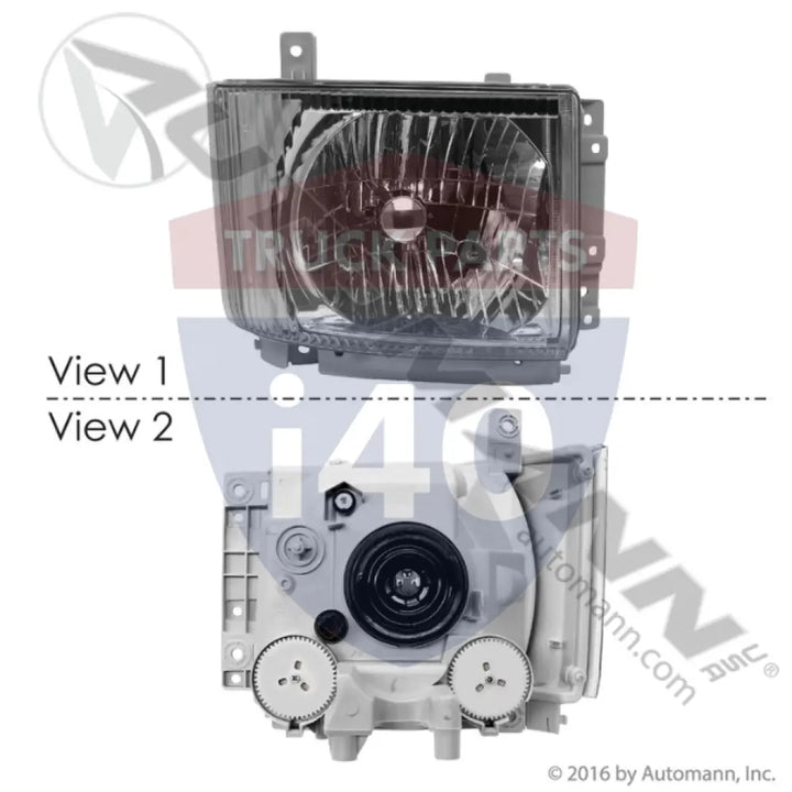 Automann 564.56017 Headlamp RH Isuzu/GM - Headlamp RH Isuzu/GM