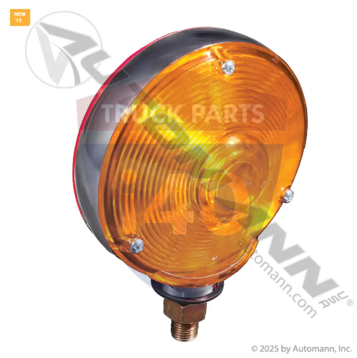Automann 571.LG23AR Pedestal Light Chrome Dual Face 2-Wire - Pedestal Light Chrome Dual Face 2-Wire