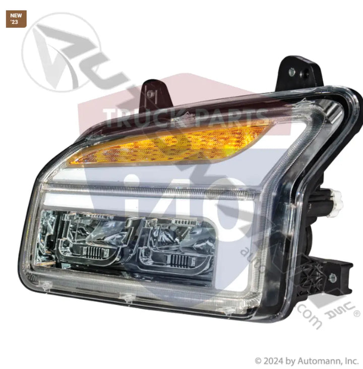 Automann 564.59125LC Headlamp LED LH Kenworth T880 - Headlamp LED LH Kenworth T880