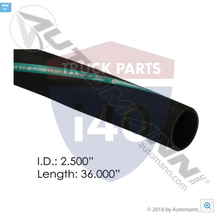 Continental 817.56040 Conti Coolant Stick Hose 2.5in 36in - 2 Ply