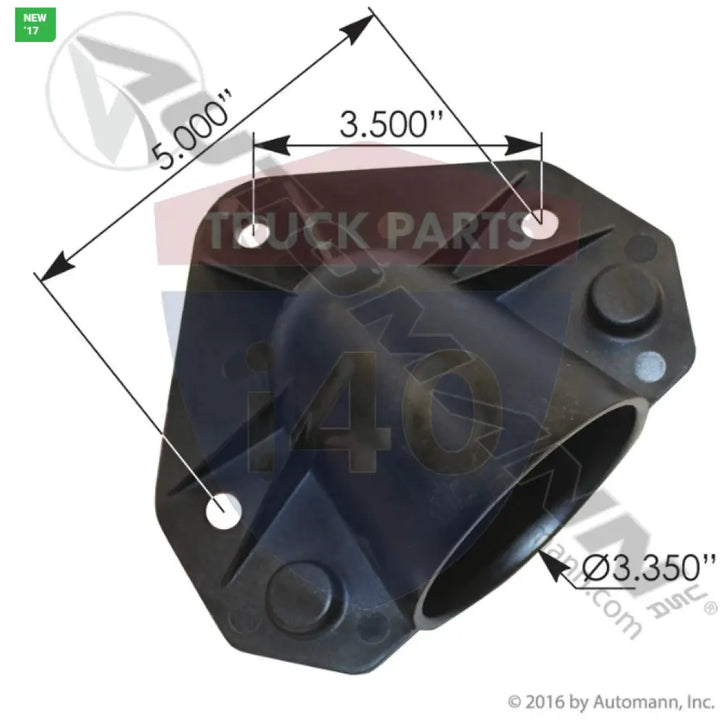 L67-1014 Hood Locating Receptacle For Kenworth - Hood Locating Receptacle Kenworth