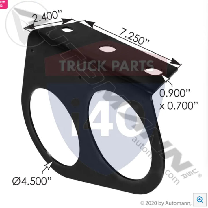 1606449L Rear Tail Lamp Bracket LH For Peterbilt - Rear Tail Lamp Bracket LH Peterbilt