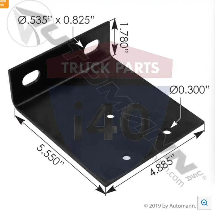 1606295 Tail Lamp Bracket LH-RH For Peterbilt - Tail Lamp Bracket LH-RH Peterbilt