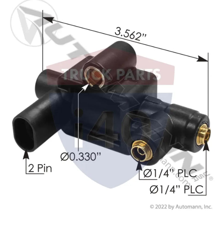 20807261 Air Solenoid Valve For Mack - Solenoid Air Valves