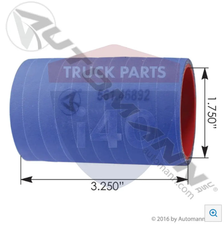 8929875 Hose Turbo 1.75in ID 4in For Detroit Deisel - Mack