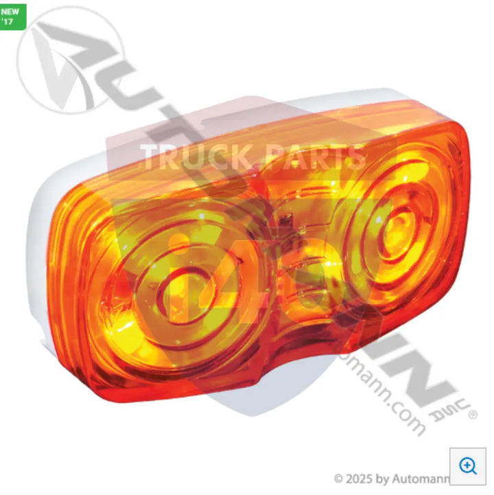 M23015YDV Marker Light LED 2in 4in Amber 10-30V For Maxxima - Marker Light LED 2in X 4in Amber 10-30V