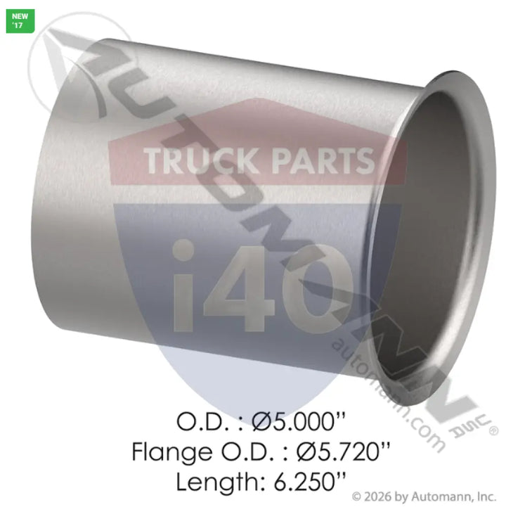 41689 Flared Exhaust Adapter 5.720in ALZ For Walker - Flared Exhaust Adapter 5.720in ALZ