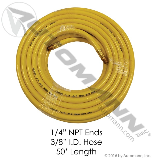 Automann 177.50AH Yellow Tube 50FT - Hose Assembly