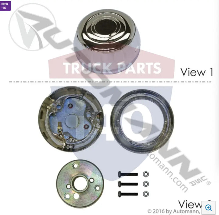 Automann 562.55002H Steering Wheel Hub IHC Mack - Steering Wheel Hub IHC Mack