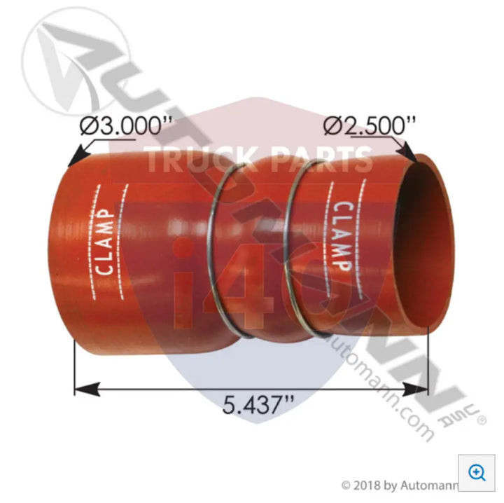 Automann 561.143250 Coolant Hump Hose Reducer Hot Side - CAC Hose Reducers - Hot Side