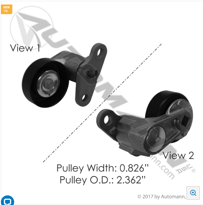 12565372 Tensioner Assembly For GM