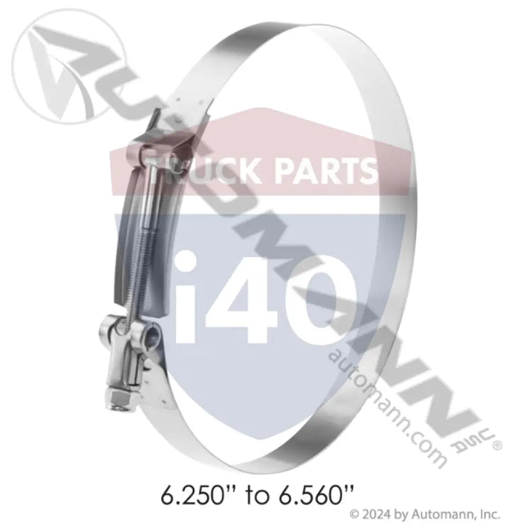 Breeze TB625 T-Bolt Clamp 6.25in to 6.56in - T-Bolt Clamps - Standard