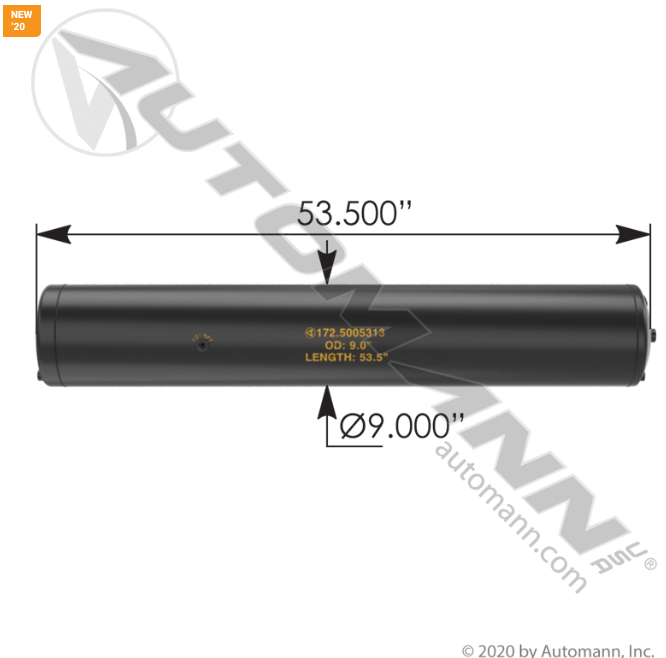 Automann 172.5005313 ADIS DRM Type Air Reservoir