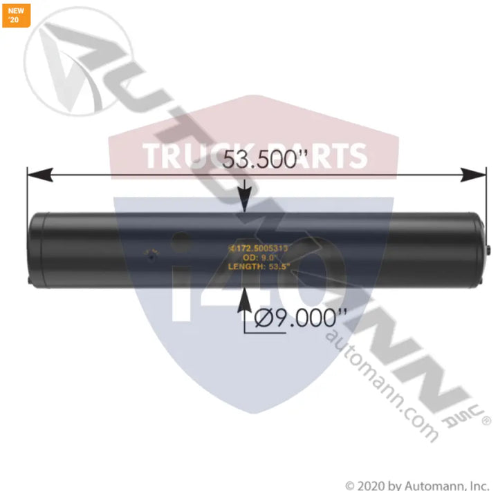Automann 172.5005313 ADIS DRM Type Air Reservoir - ADIS