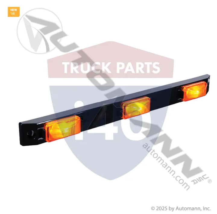 1503A ID Bar 3 Light Amber For Peterson Manufacturing - ID Bar 3 Light Amber