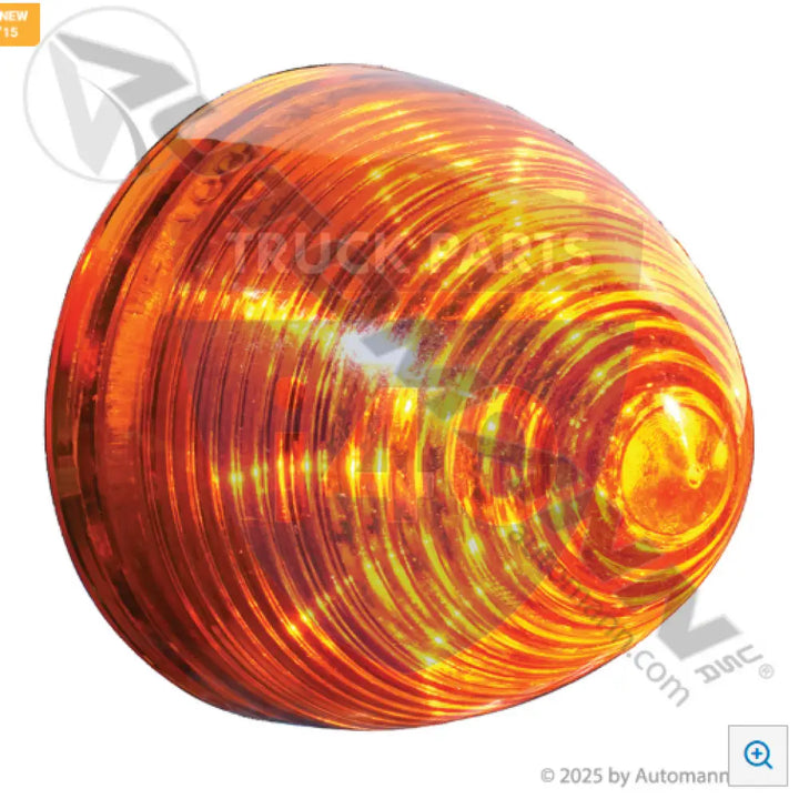 Automann 571.LD31A9 Marker Light LED 2in Beehive Amber - Marker Light LED 2in Beehive Amber