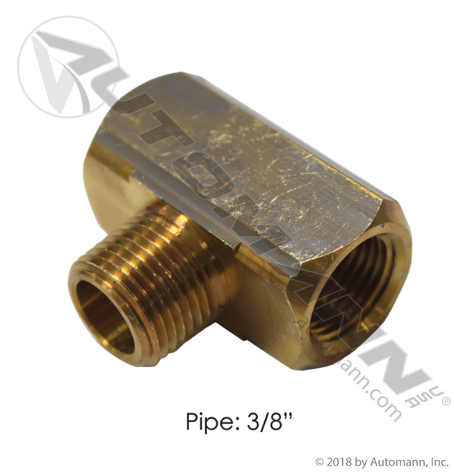 016016 Male Branch Tee 3/8NPT For Velvac