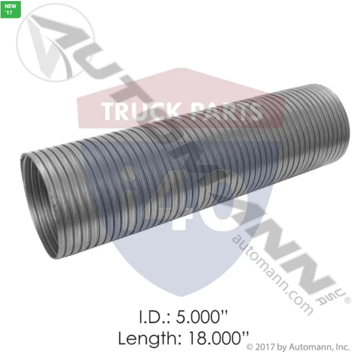 Automann 562.U7350-18G Flex Tubing 5in 18in Galvanized - Flex Tubing 5in X 18in Galvanized