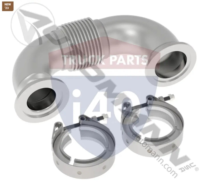 DDEA4721401208 EGR Cooler Pipe Detroit For FREIGHTLINER - EGR Cooler Pipe Detroit