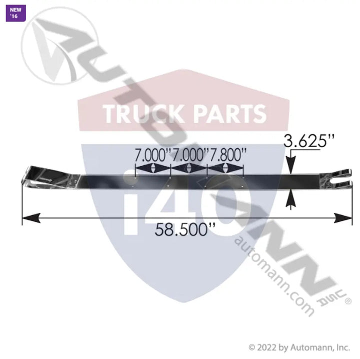 0337752006 Fuel Tank Strap For Freightliner - Fuel Tank Strap Freightliner