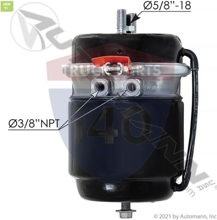 MJS3030ET086 MGM Spring Brake MJS3030ET For MGM - Threaded Rod