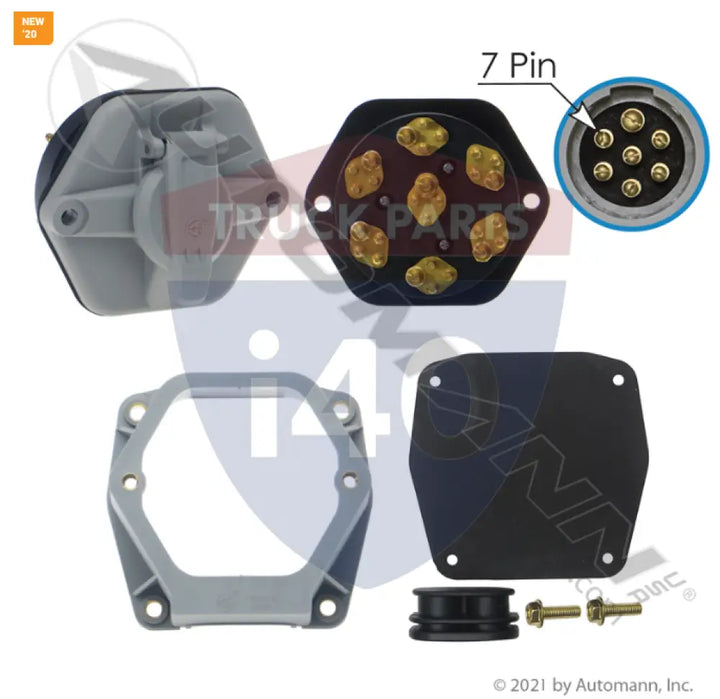 Automann 179.1048K Socket and Nose Box Kit 28 Pin Rear - Noseboxes