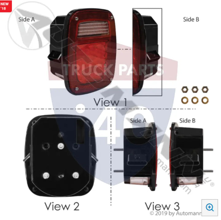 Automann 571.LD508R42 S/T/T Box Light LED Double Metri-Pack - S/T/T Box Light LED Double Metri-Pack