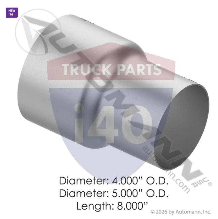 Automann 562.U83540A Adapter 5in OD 4in OD ALZ - Adapter 5in OD X 4in OD ALZ