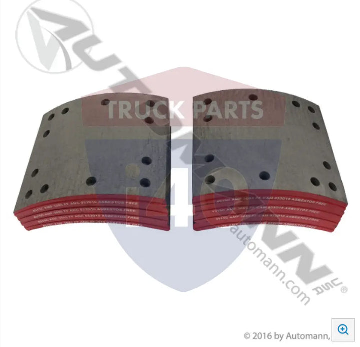 Automann 140.4515C.30 Brake Lining - 23K Lb GAWR