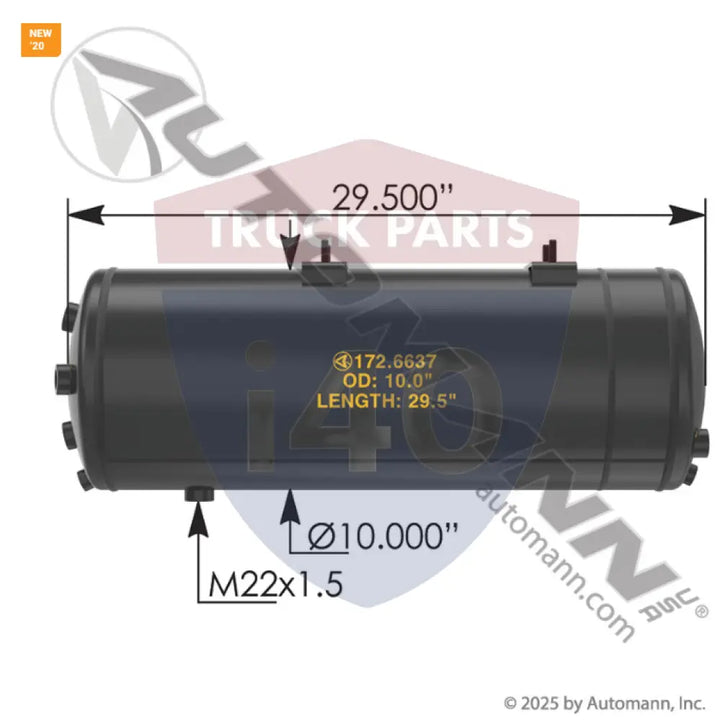 20946637 Air Tank For Volvo - Volvo