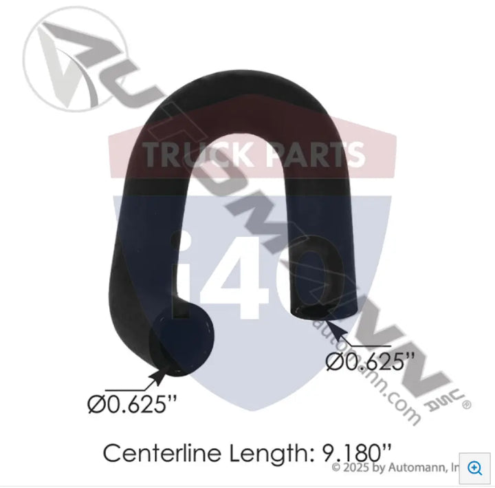 18775 By-Pass Heater Hose For Gates - Molded