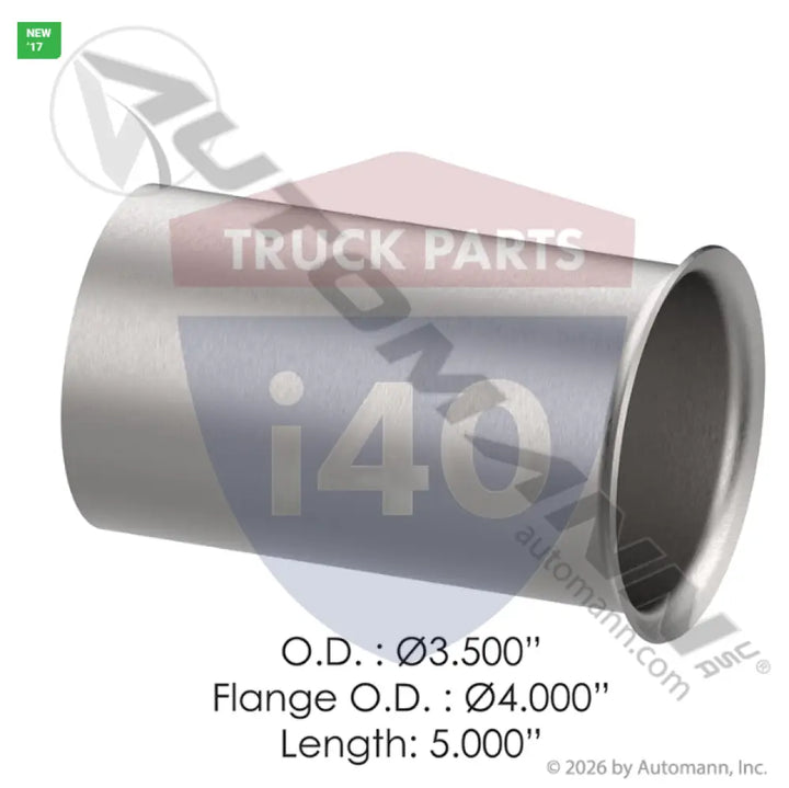 89958K Flared Exhaust Adapter 4.250in ALZ For Nelson - Flared Exhaust Adapter 4.250in ALZ