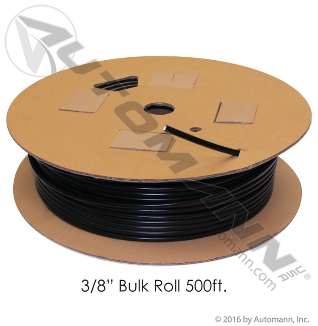 Automann 177.5007 Nylon Tubing 3/8in OD 500FT Black