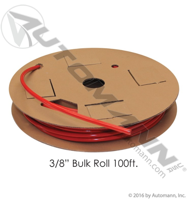 D1060403 Nylon Tubing 3/8in OD 100FT Red For Haldex